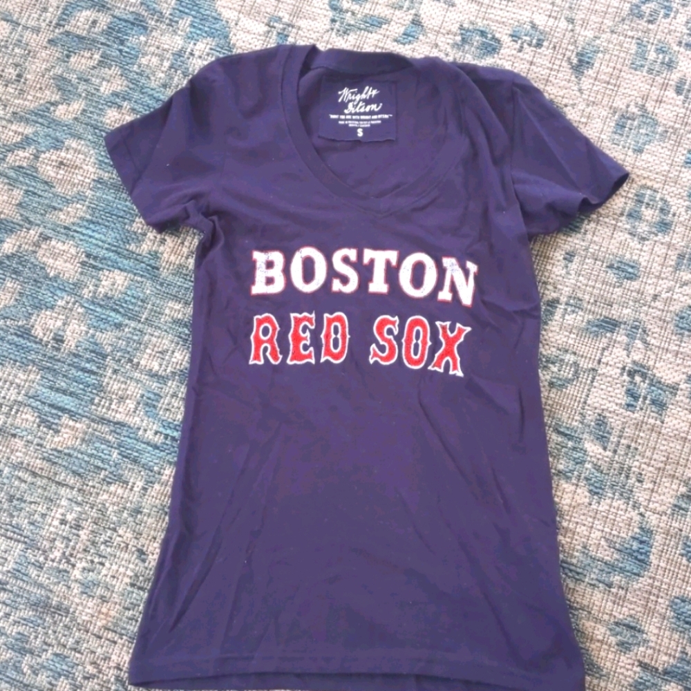 Boston Red Sox SM T Shirt 100% cotton like new